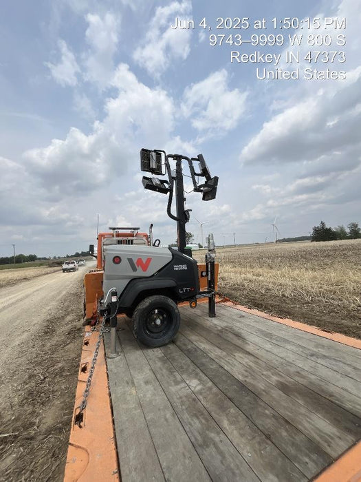 2024 Wacker Neuson LTT4 Diesel, Kohler KDW702, Deep Sea Controller, Auto Start, LED 320W, Bypass Outlet, T3