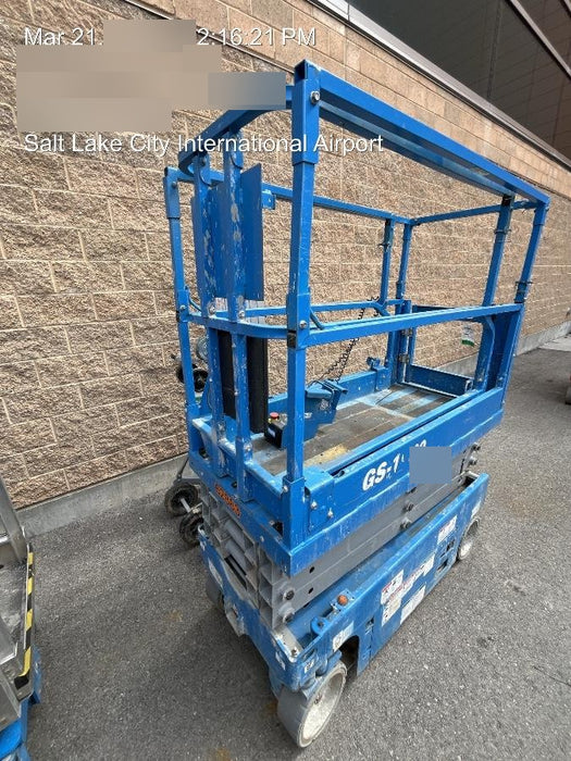 2020 Genie GS-1930 Solid Non Marking Tires, Beacon, Folding rails with half height swing gate