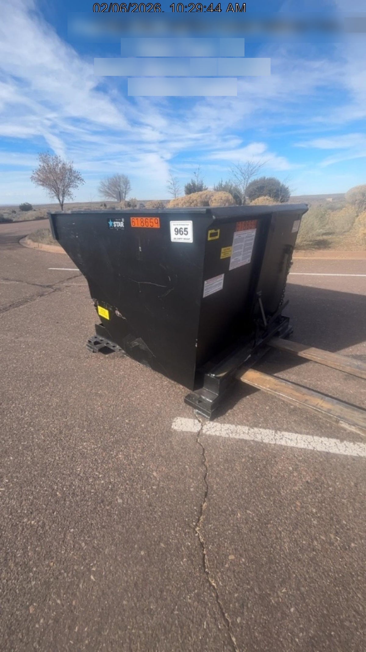 2025 STAR INDUSTRIES M-1820 - Self-Dump Hopper