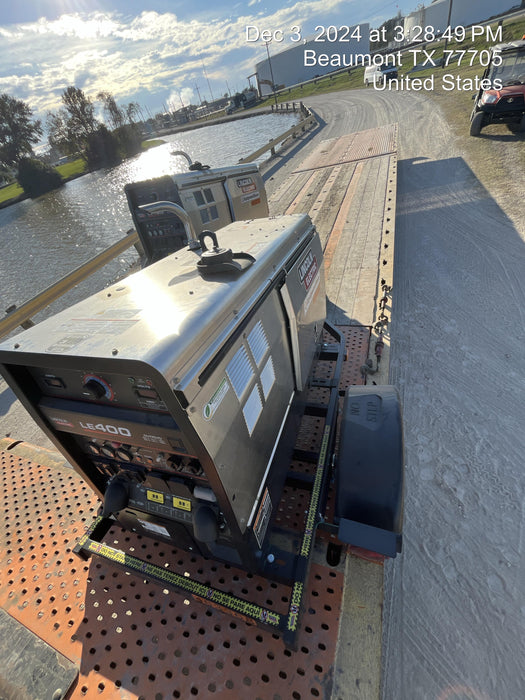 2024 Lincoln Electric LE400 Kubota V1505, Trlr, Cable Rack, Light Kit, ES Decals, T3