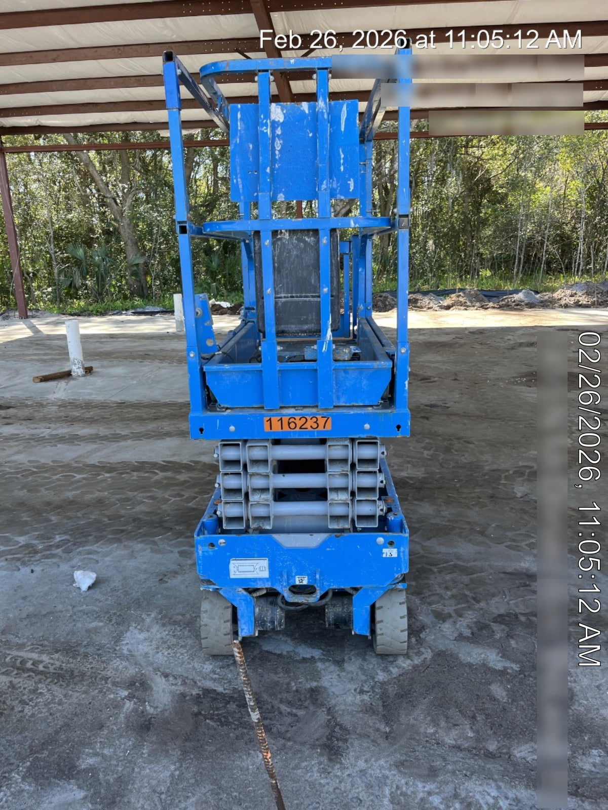 2020 Genie GS-1930 Solid Non Marking Tires, Beacon, Folding rails with half height swing gate