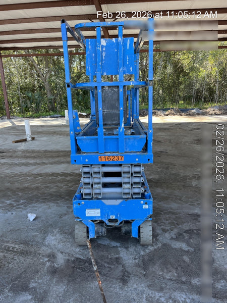2020 Genie GS-1930 Solid Non Marking Tires, Beacon, Folding rails with half height swing gate