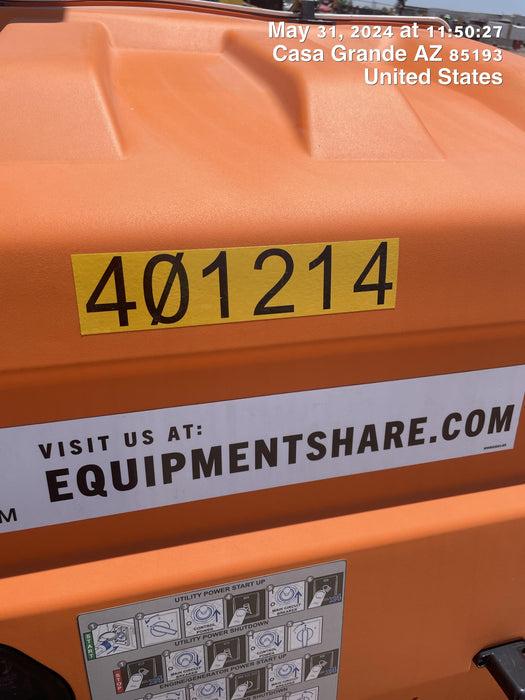 2024 Generac MLT2 Diesel, Flex Switch 120V Input, Powerzone Controller, 
(4) 320W LED Lights, 4kW Generator, 39.9 Gal Fuel Tank, 2" Ball, T3