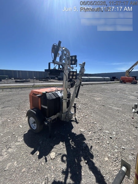 2024 Wanco WLTT-4MM4K Diesel, Deep Sea Controller, Shore Power Plug, Auto Start, (4) 350W LED Floodlights, 4kW Generator, 60 Gal Fuel Tank, 2" Ball, T3