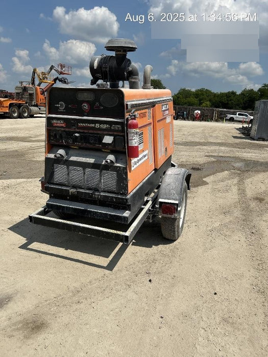 2021 Lincoln Electric Vantage 549X Ready Pak 3, ORANGE (includes trailer, cable rack, fender light kit)