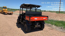 2021 Kubota RTV-X1140W-H Plastic Canopy, Windshield Acrylic Clear, LED Strobe Light, Wire Harness Kit, Back up Alarm