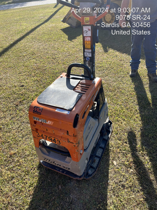 2023 Multiquip MV308GH Honda GX270, 18" Plate, Tachometer