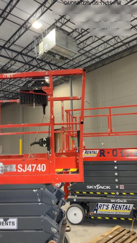 2021 Skyjack SJ4740 Hyd Drive, Sld NM Tires, DBcns, EST