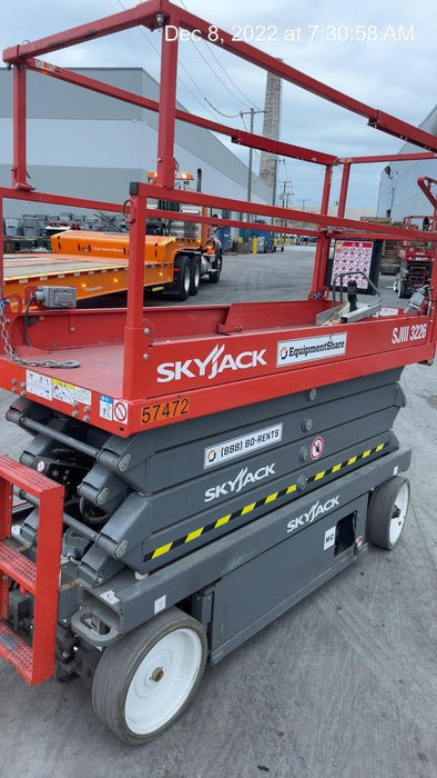 2018 Skyjack SJIII-3226 Standard Rental Specs