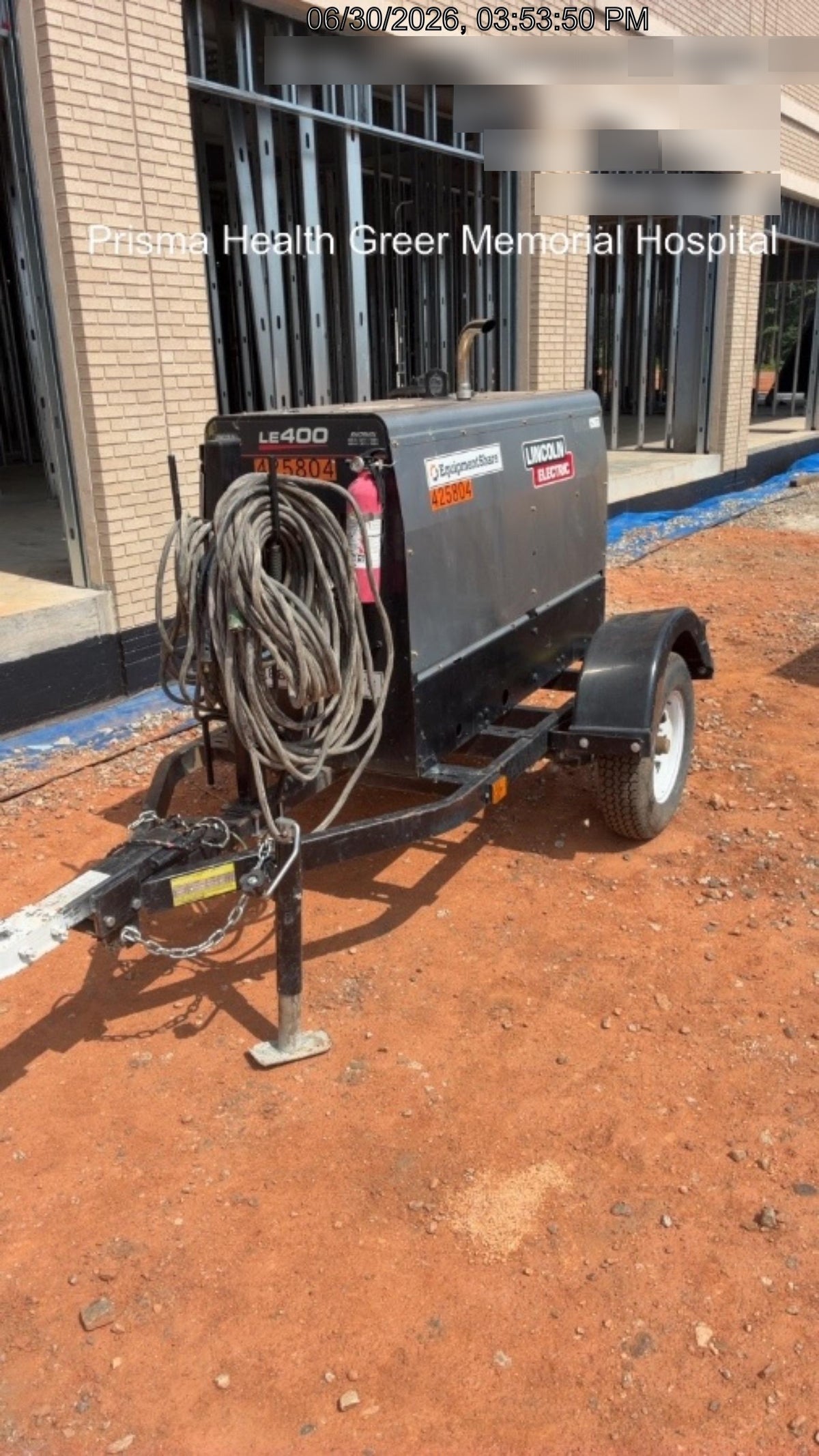 2024 Lincoln Electric LE400 Kubota V1505, Trlr, Cable Rack, Light Kit, ES Decals, T3