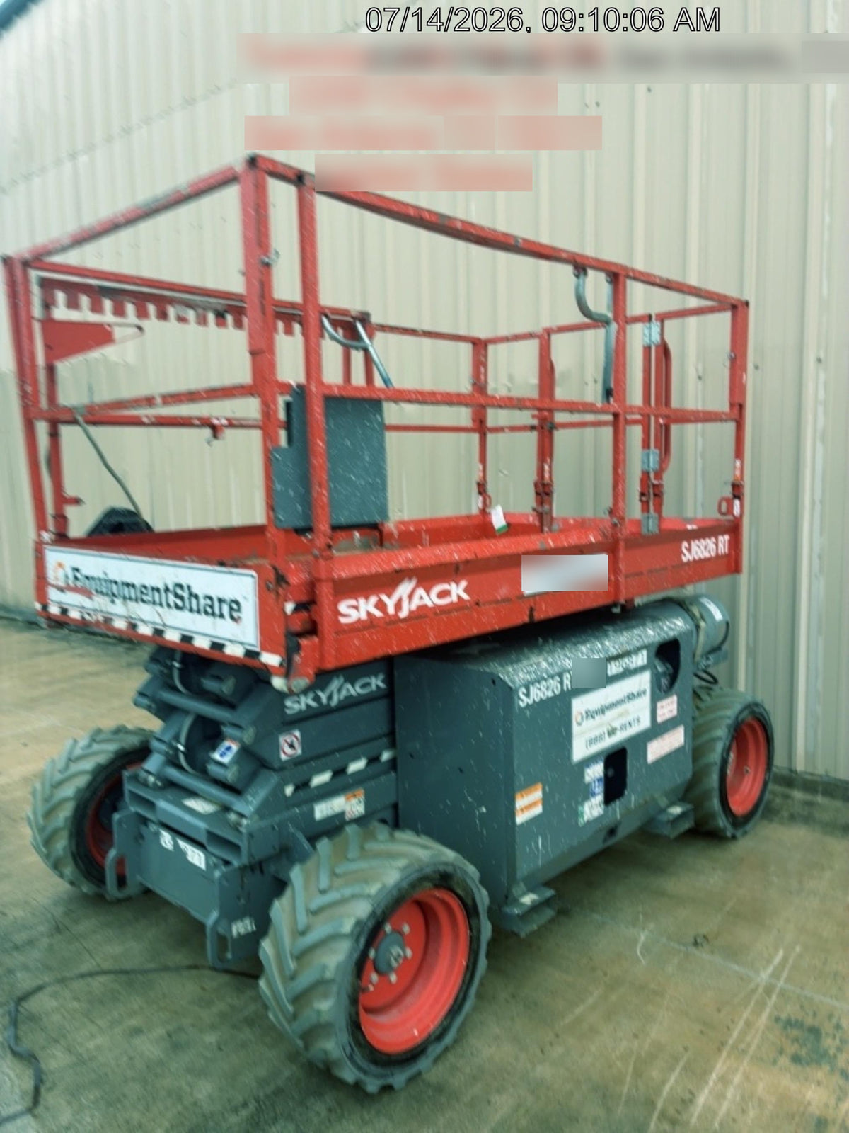 2021 SKYJACK SJ6826 RT