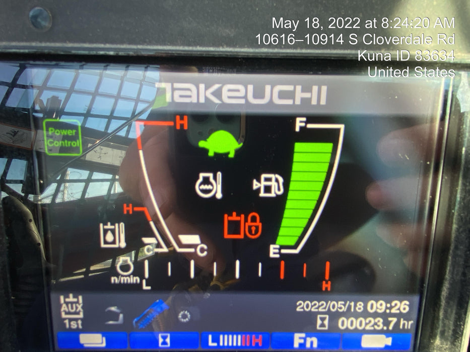 2022 TAKEUCHI TL8R2-CR