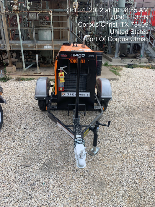 2022 Lincoln Electric LE400 Kubota V1505, Trlr, Cable Rack, Light Kit, ES Decals, T3