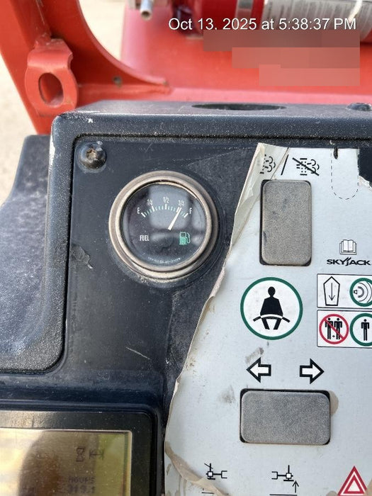 2018 Skyjack SJ1056 TH Skyjack 1056 TH Telehandler w/Open ROPS, Work Lights/Beacon, Solid Tires, 60" Carriage and Forks