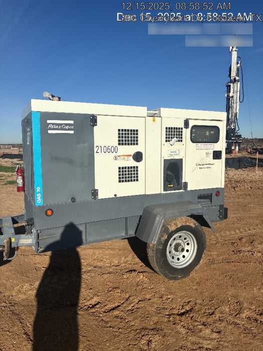 2022 ATLAS COPCO QAS 70