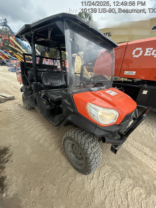 2021 Kubota RTV-X1140W-H Plastic Canopy, Windshield Acrylic Clear, LED Strobe Light, Wire Harness Kit, Back up Alarm