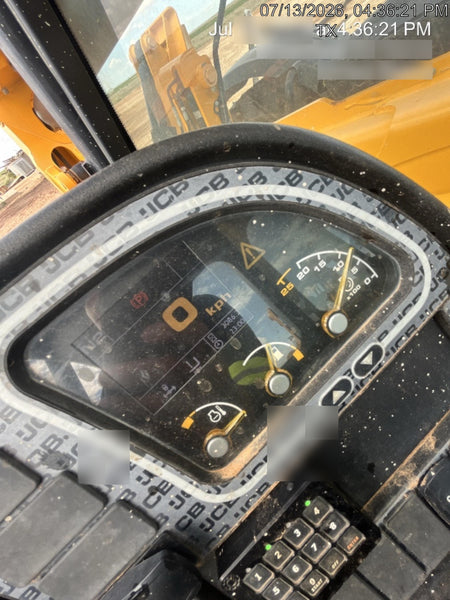 2019 JCB 510-56 JCB 510-56 74 HP w/Open ROPS, Beacon, Aux Hydraulics, Worklights, Solid Tires, 60" Carriage/Forks
