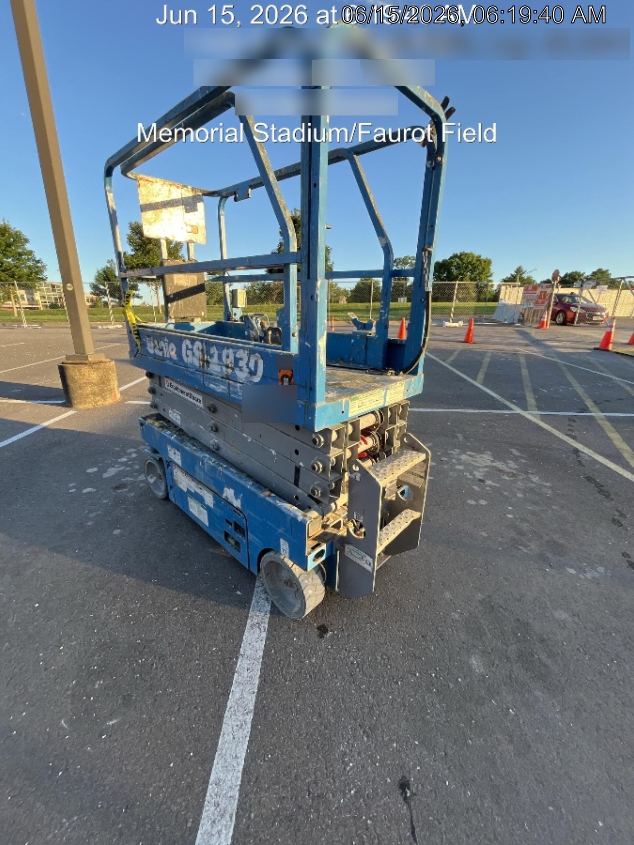 2018 Genie GS-1930 Genie GS-1930 w/Fixed Rail, Chain Entry