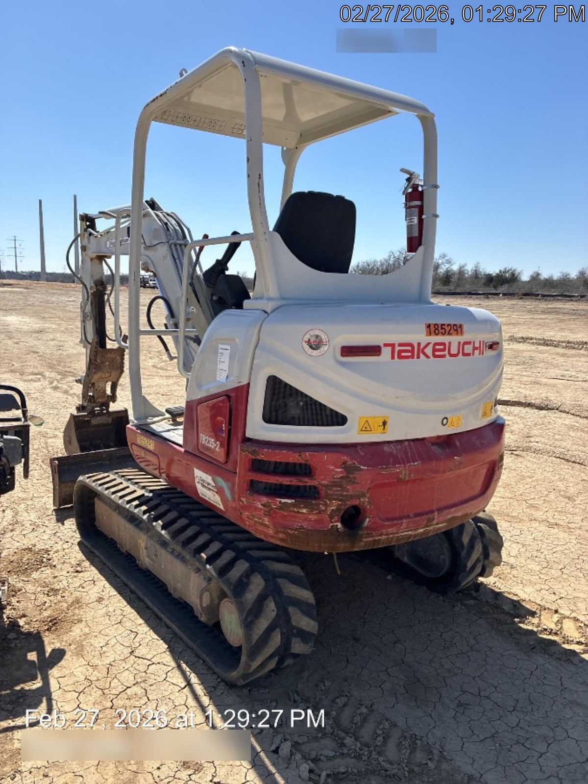 2021 TAKEUCHI TB235-2R