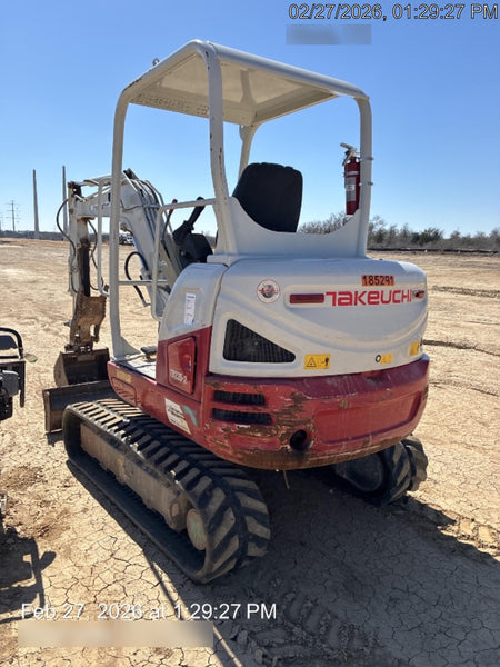 2021 TAKEUCHI TB235-2R