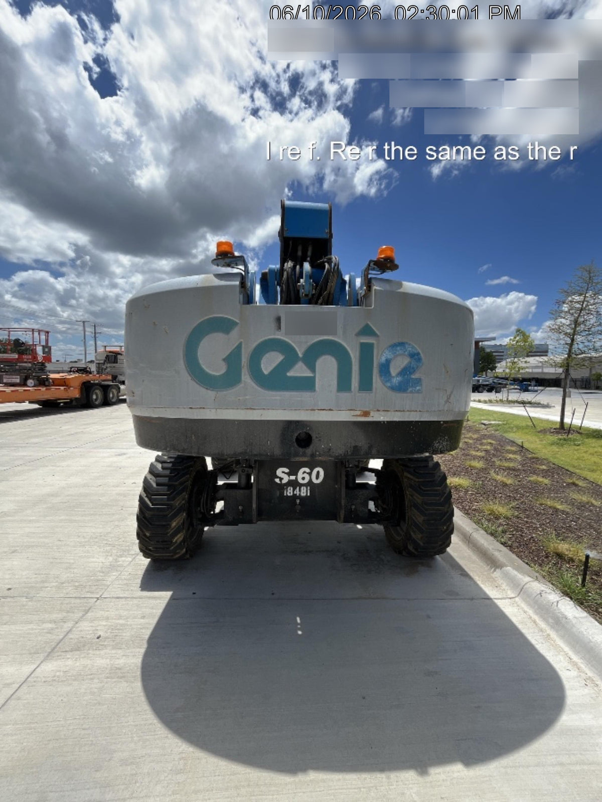 2018 GENIE S-60 X