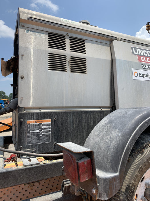 2019 Lincoln Electric Vantage 322 Welder Ready-Pak 3, Two wheel trailer, Fender and Light kit, Cable Rack