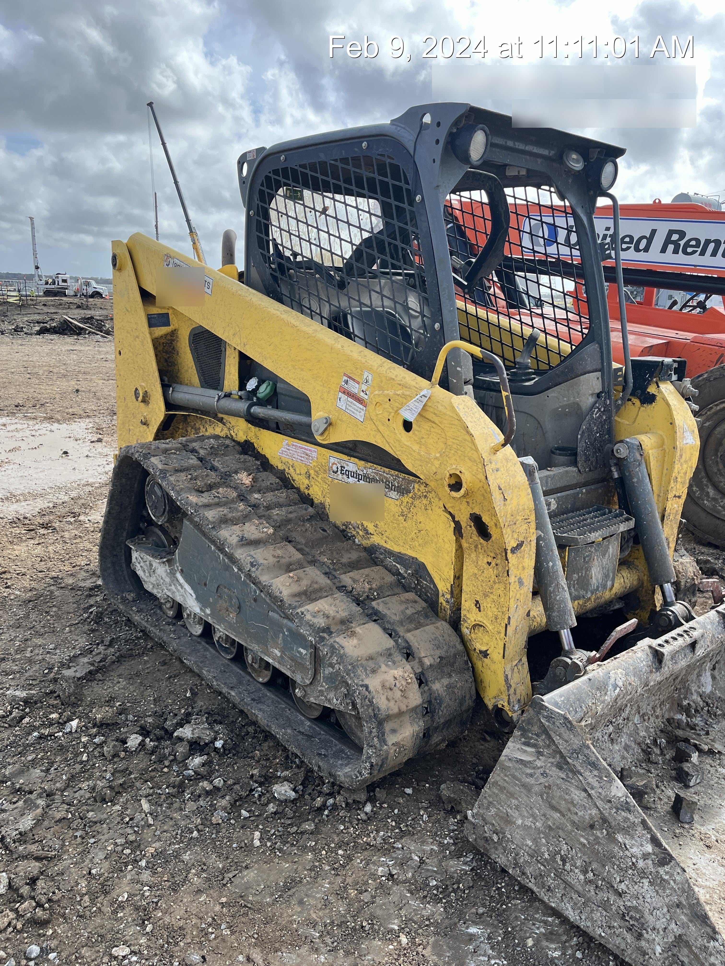 2018 Wacker Neuson ST35 ST35 10K Tracked Skid Loader, Canopy , ISO, Bucket Leveling, 82" Bucket w/ smooth bolt on edge