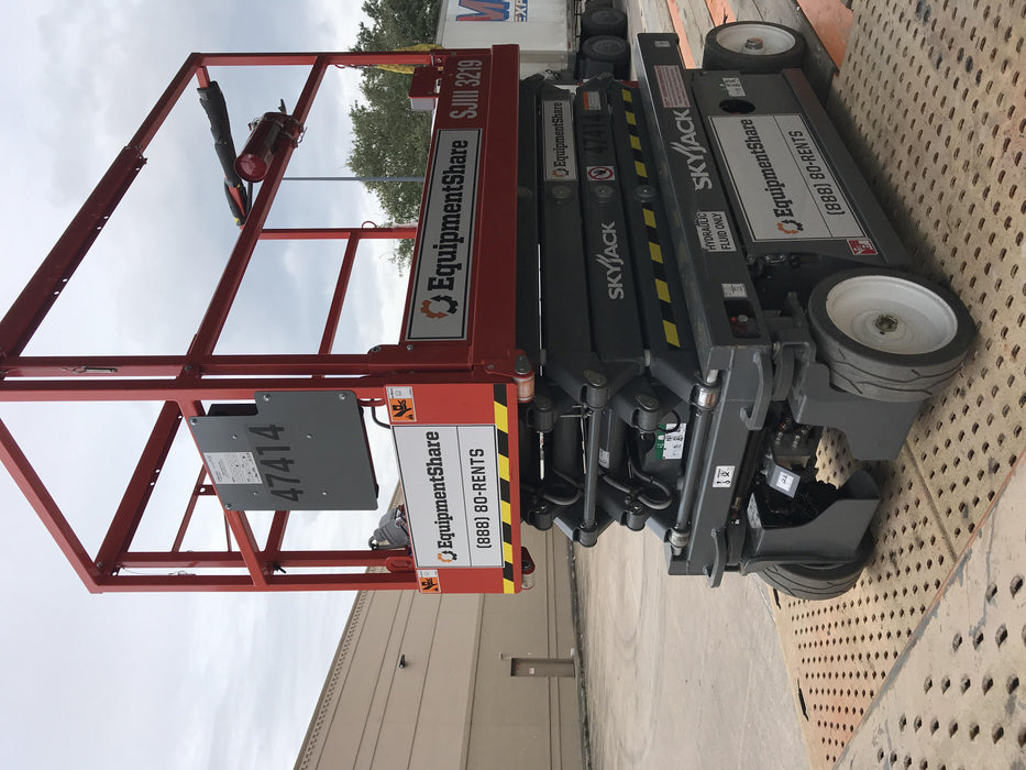 2019 Skyjack SJIII-3219 Standard Options, Trojan Batteries