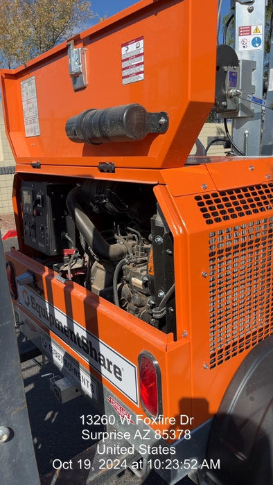 2024 Wanco WLTT-4MM4K Diesel, Deep Sea Controller, Shore Power Plug, Auto Start, (4) 350W LED Floodlights, 4kW Generator, 60 Gal Fuel Tank, 2" Ball, T3