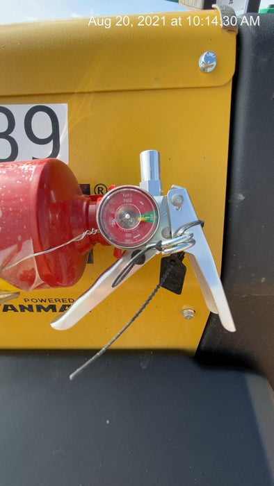 2021 Allmand NLV3GR (4) LED Light Fixture 350W, 23' Vertical Mast, 3kW Prime, Towable, Deep Sea L401, Leveling Jacks, Yanmar T4F 5.8hp