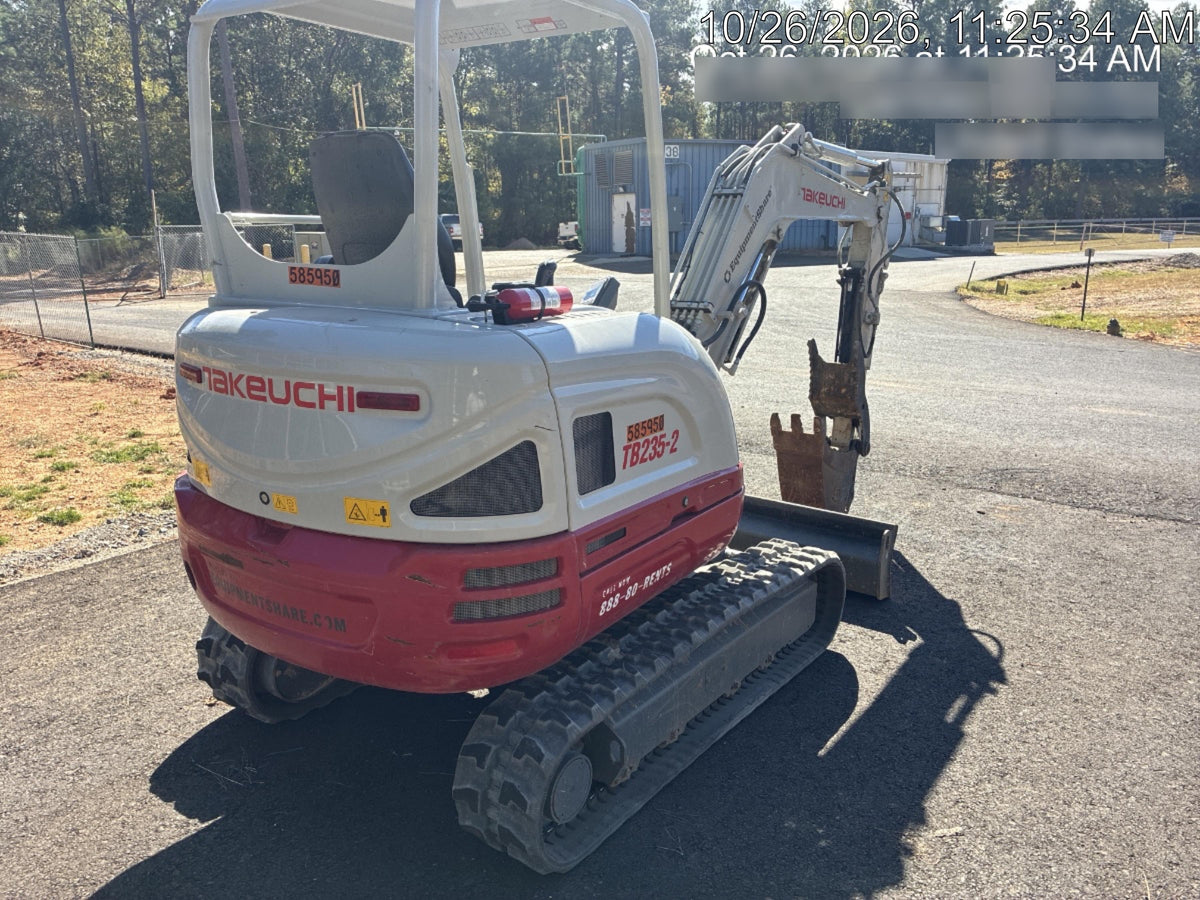 2025 TAKEUCHI TB235-2R