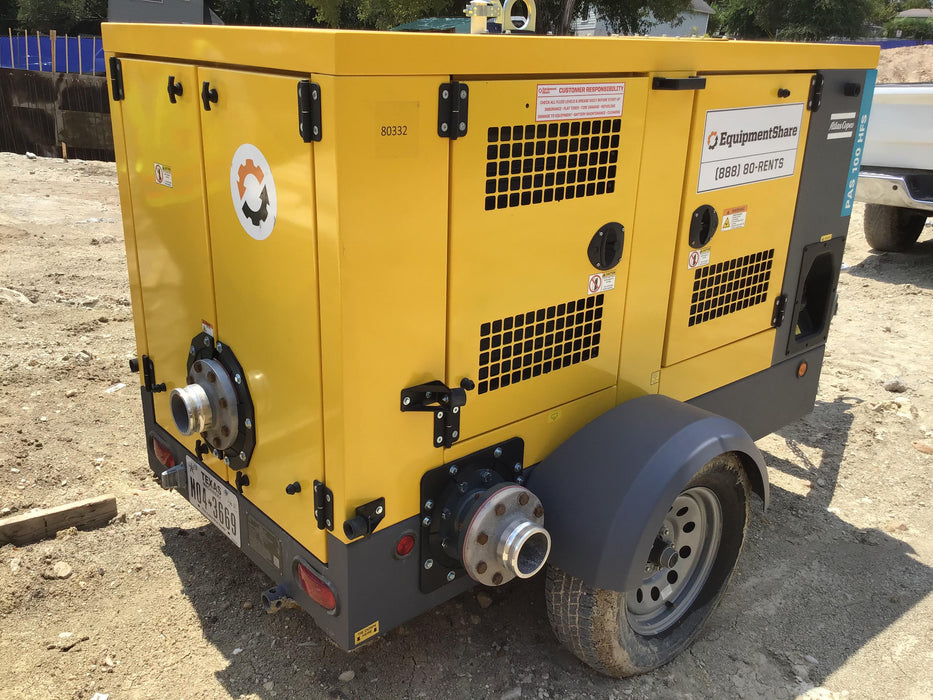 2020 ATLAS COPCO PAS 100 HF CS Enclosed