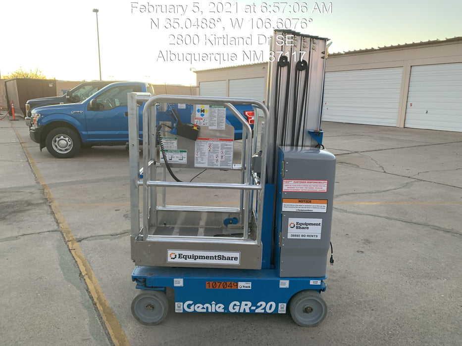 2020 GENIE GR-20