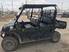 Kawasaki Mule PRO-DXT Standard Options, Backup Alarm, Beacon, Plastic Hard Top, Poly Windshield, Horn Kit