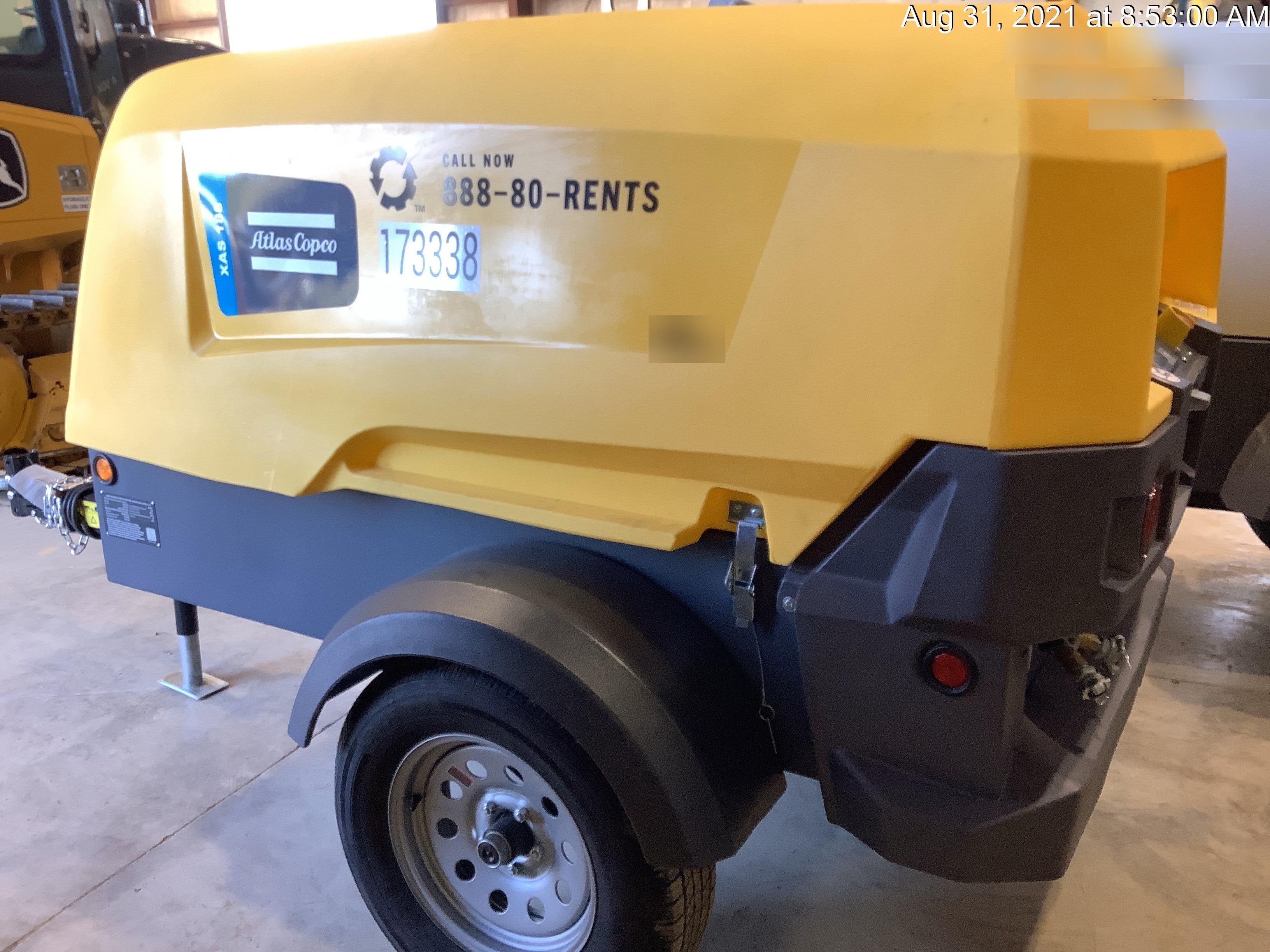 2021 ATLAS COPCO XAS188 CWK