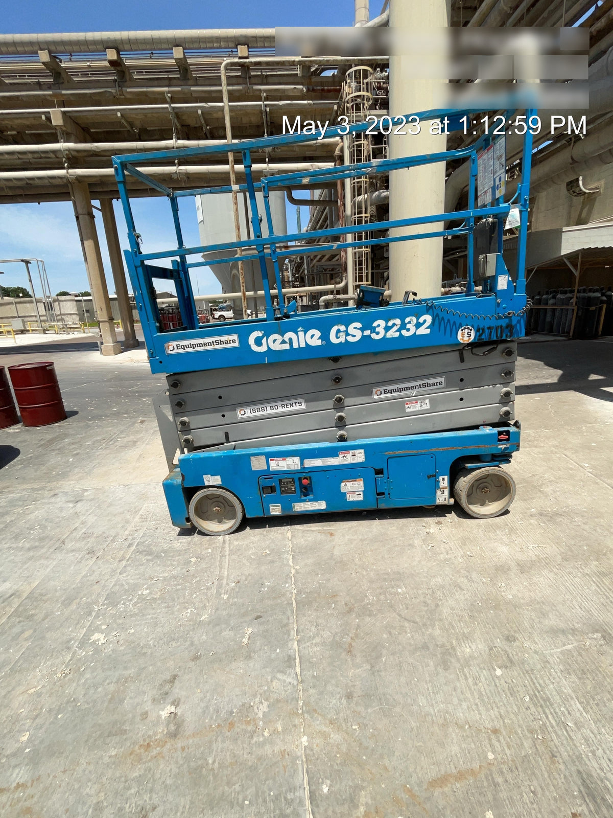 2016 Genie GS-3232 Genie GS3232 Narrow Scissor Lift