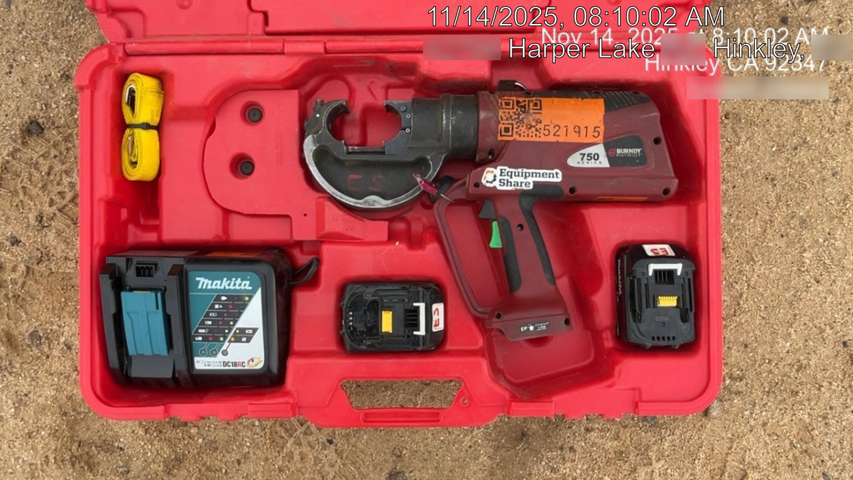 2025 BURNDY PAT750LI