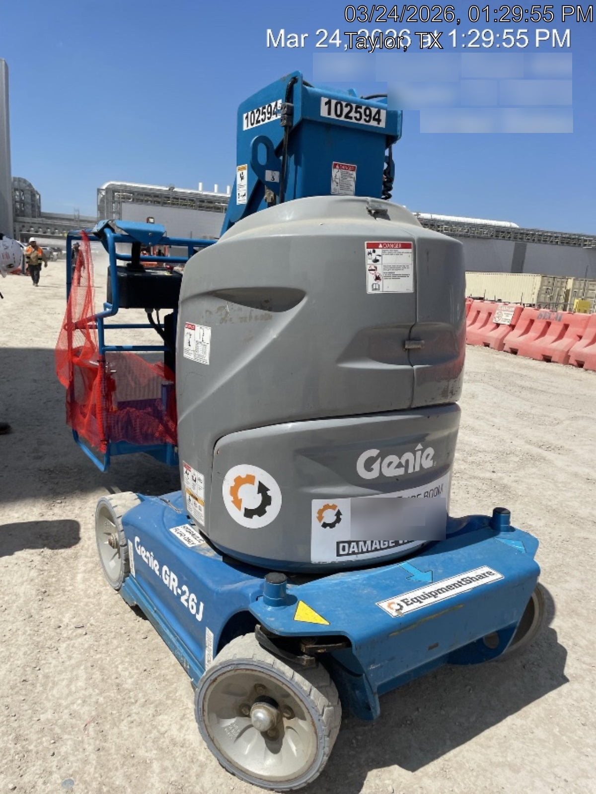 2020 GENIE GR-26J