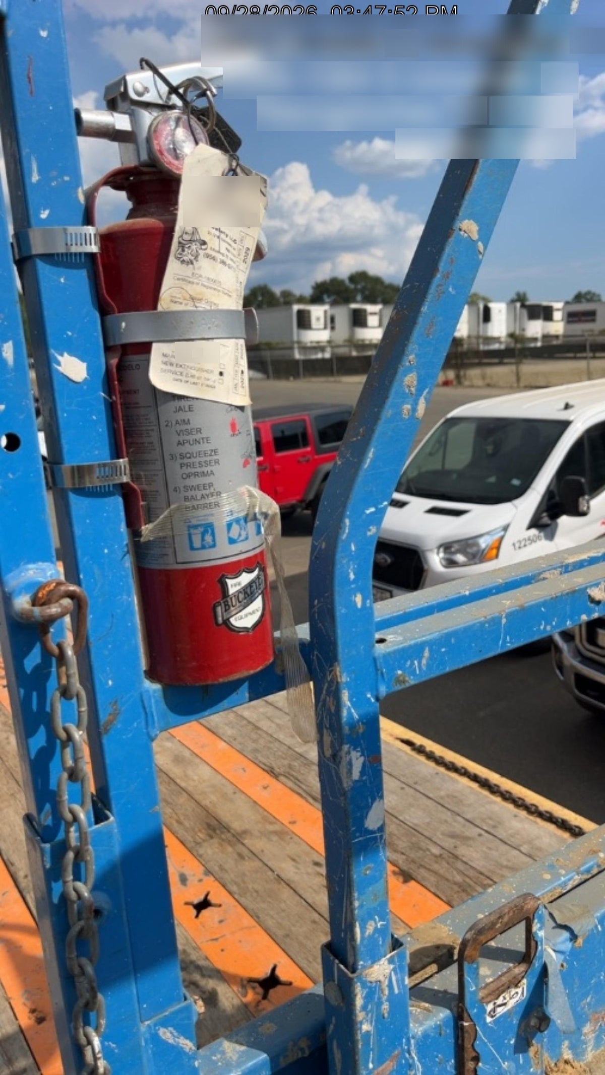 2019 Genie GS-1930 Fixed Rails with Chain Entry