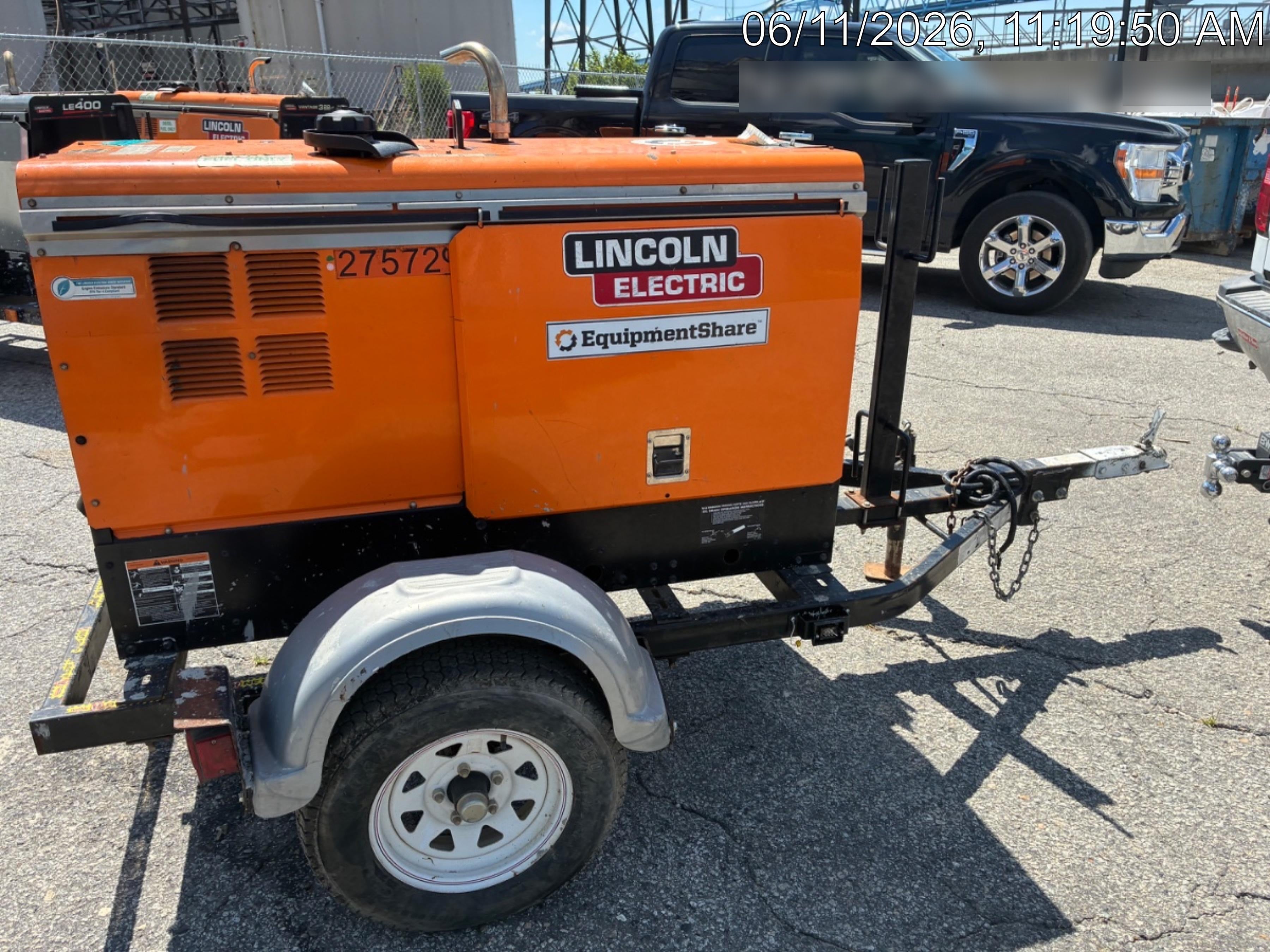 2022 Lincoln Electric LE400 Kubota V1505, Trlr, Cable Rack, Light Kit, ES Decals, T3