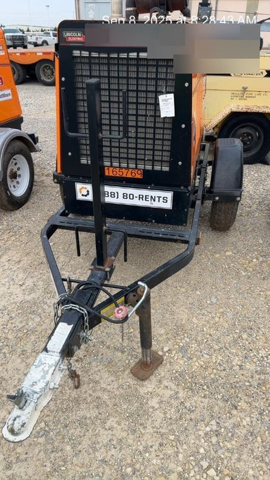2021 Lincoln Electric Vantage 549X Ready Pak 3, ORANGE (includes trailer, cable rack, fender light kit)