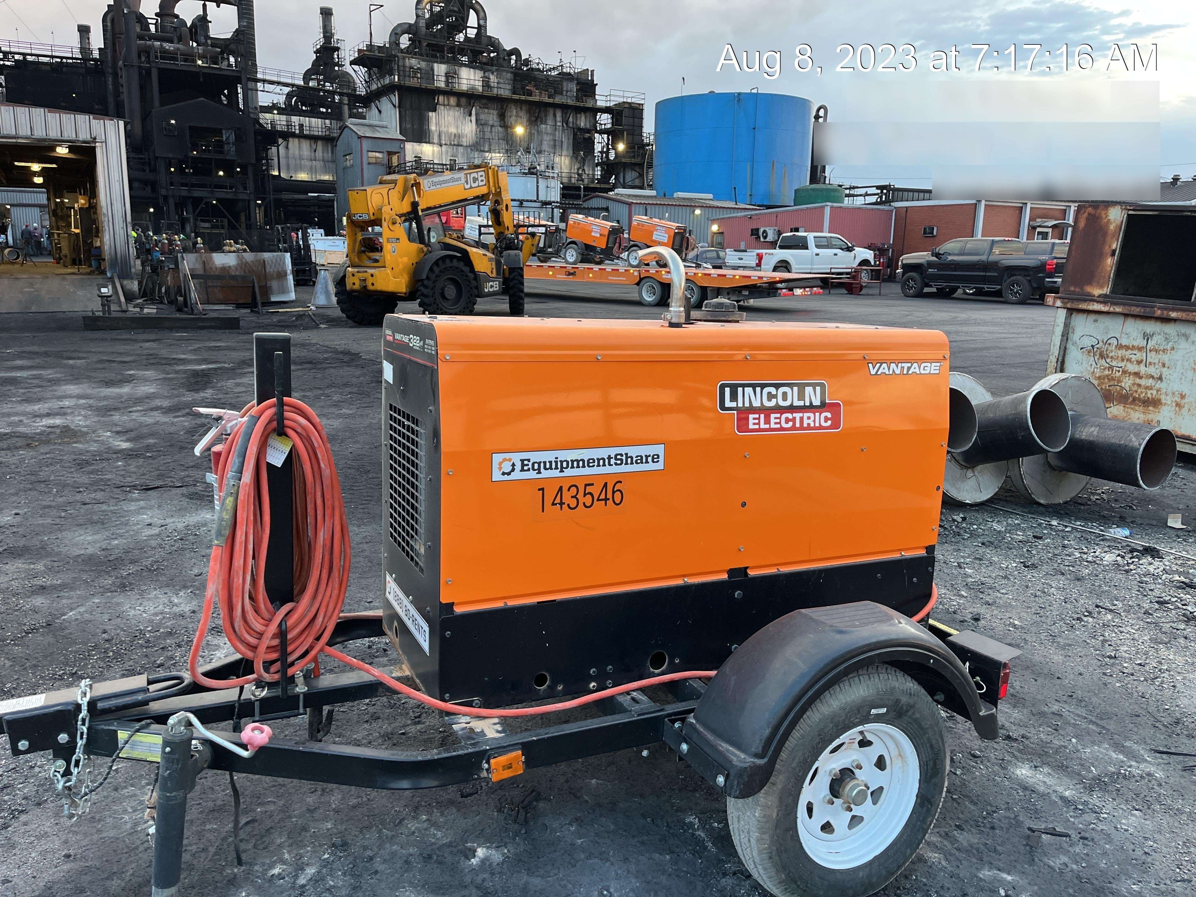 2021 Lincoln Electric Vantage 322 VANTAGE 322 READY-PAK 3
(EQUIPMENTSHARE)