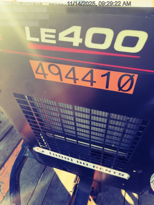 2025 Lincoln Electric LE400 Diesel, Kubota V1505, 22 HP, Trlr, Cable Rack, Light Kit, ES Decals, T3