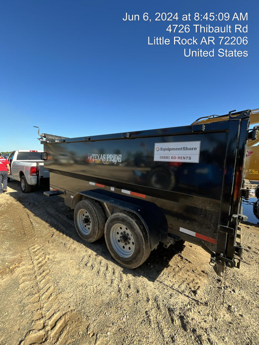 2024 TEXAS PRIDE TRAILERS DT714416KBP