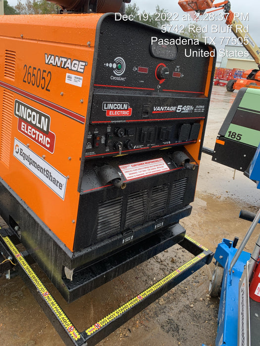 2022 LINCOLN ELECTRIC Vantage 549X