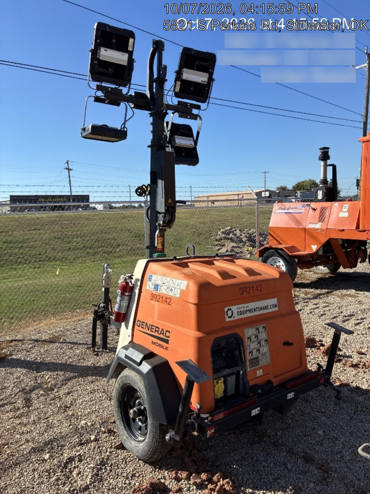 2024 Generac MLT2 Diesel, Flex Switch 120V Input, Powerzone Controller, 
(4) 320W LED Lights, 4kW Generator, 39.9 Gal Fuel Tank, 2" Ball, T3