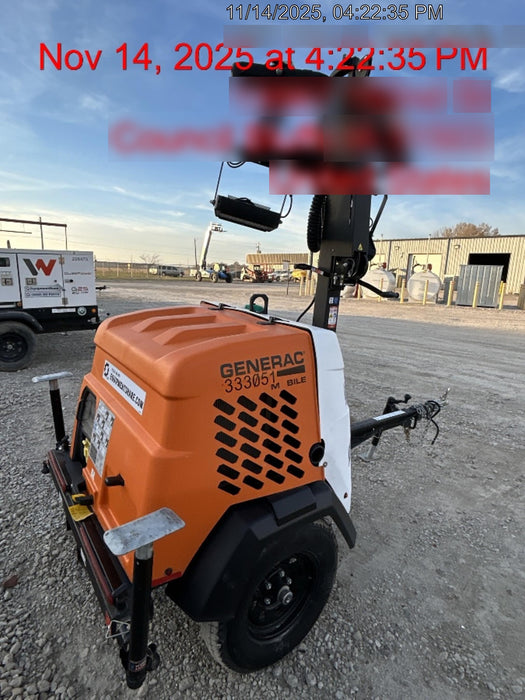 2023 Generac MLT2 Diesel, Flex Switch 120V Input, Powerzone Controller, (4) 320W LED Lights, 4kW Generator, 39.9 Gal Fuel Tank, 2" Ball, T3