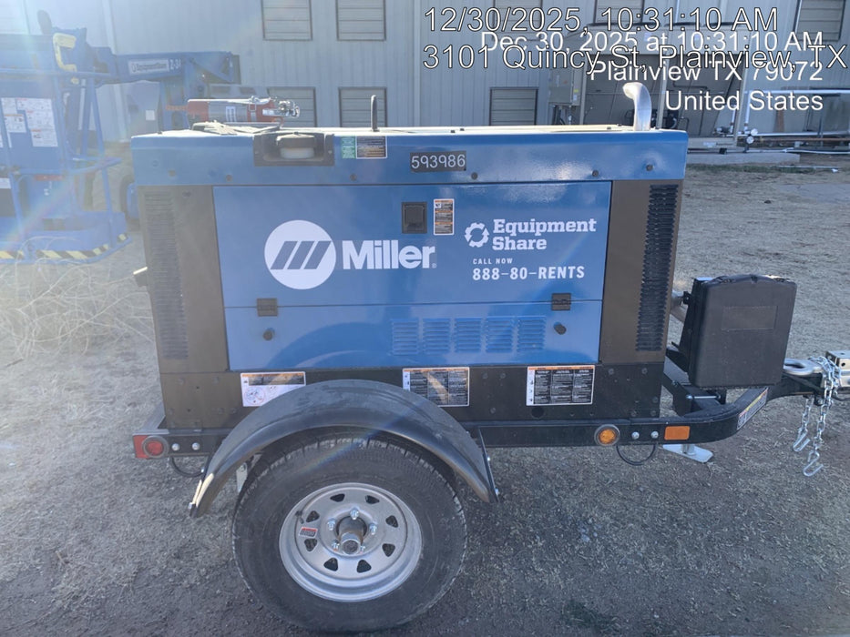 2025 MILLER ELECTRIC BIG BLUE 400
