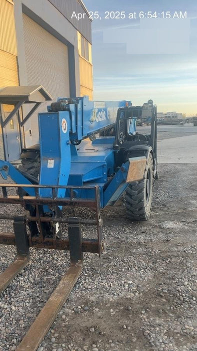 2018 Genie GTH-1056 Genie GTH-1056 w/ROPS, Work Lights, Solid Tires, RH Cab Mesh, Beacon, 60" Carriage and Forks