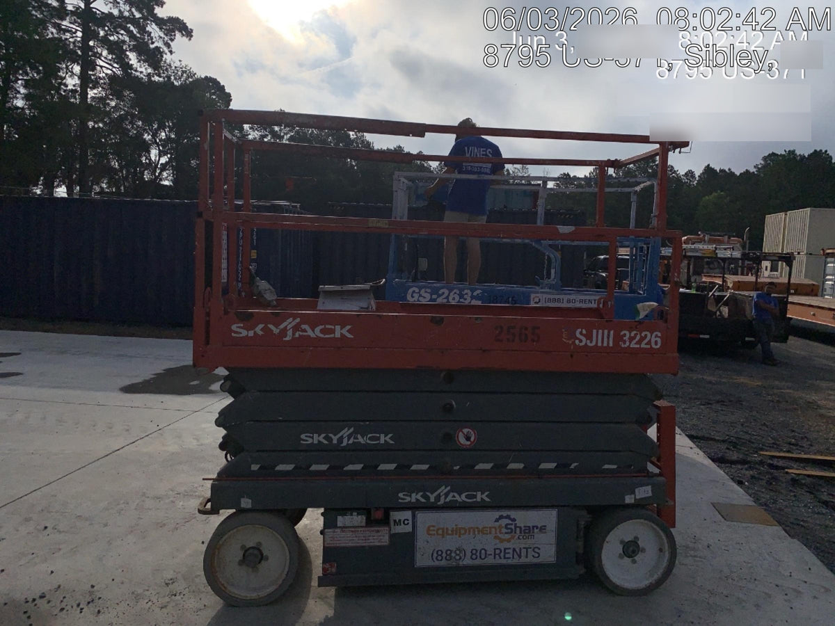 2016 Skyjack SJIII-3226 Standard Options
